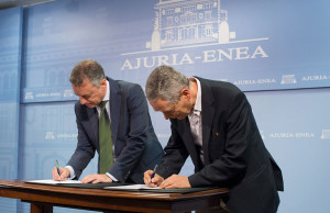 Firma acuerdo Gobierno Vasco