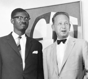 Patrice Lumumba and Dag Hammarskjöld