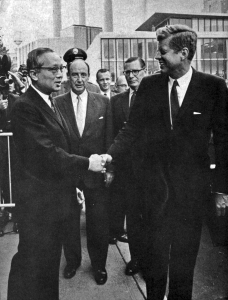 U Thant and John F. Kennedy